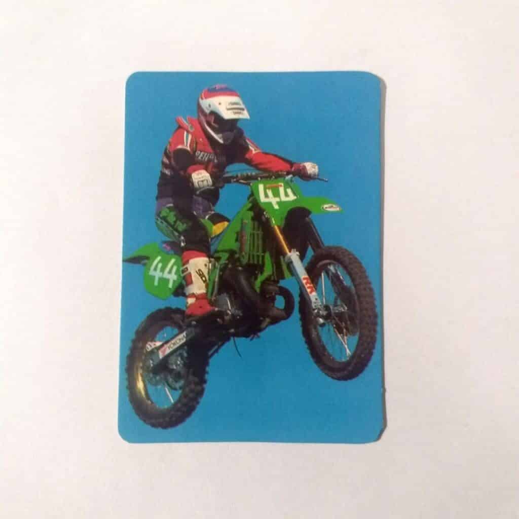 Calendário de Bolso (Tema MotoCross) Ano 1993