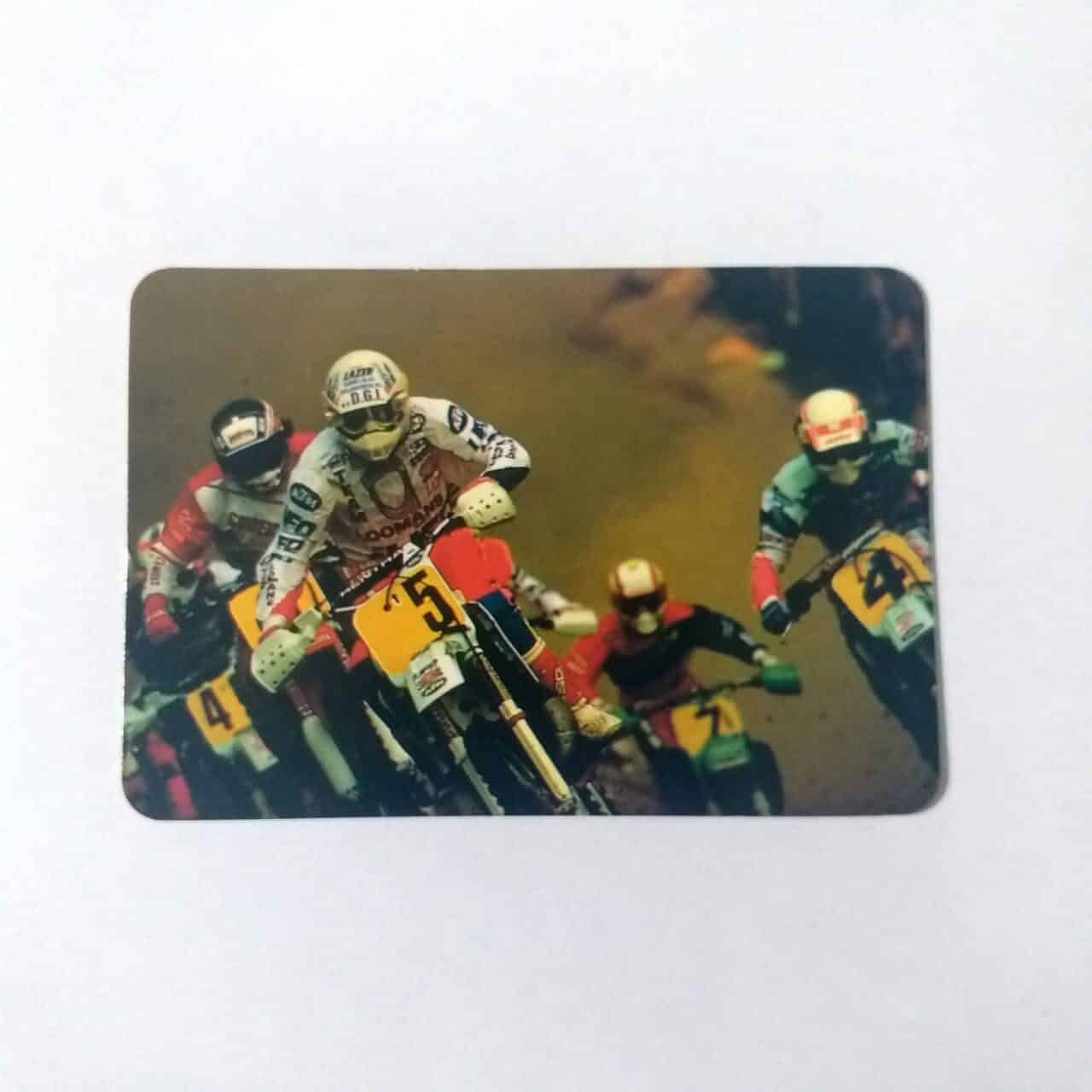 Calendário de Bolso (Tema MotoCross) Ano 1996 - Calendário estrangeiro (Espanha)