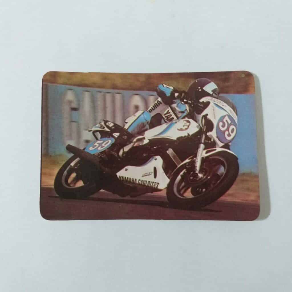 Calendário de Bolso (Tema Motovelocidade) Ano 1986 - Calendário Estrangeiro (Portugal)