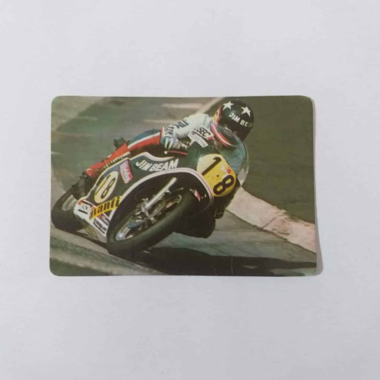 Calendário de Bolso (Tema Motovelocidade) Ano 1987