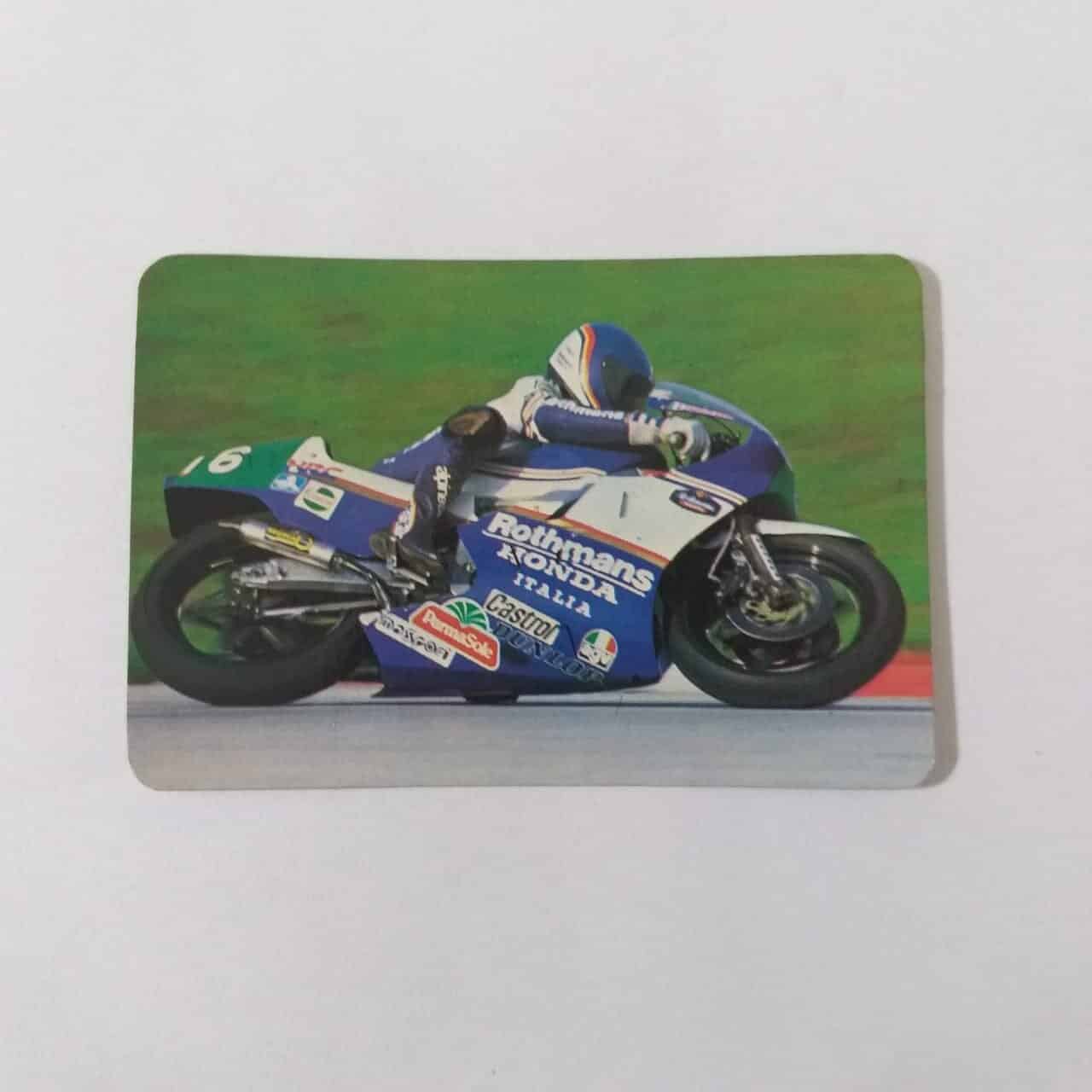 Calendário de Bolso (Tema Motovelocidade) Ano 1988 - Calendário Estrangeiro (Portugal)