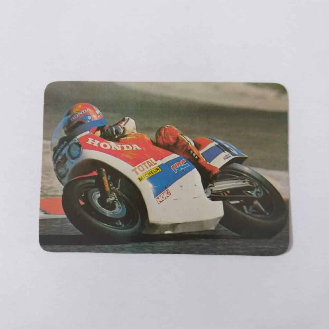 Calendário de Bolso (Tema Motovelocidade) Ano 1988 - Calendário Estrangeiro (Portugal)