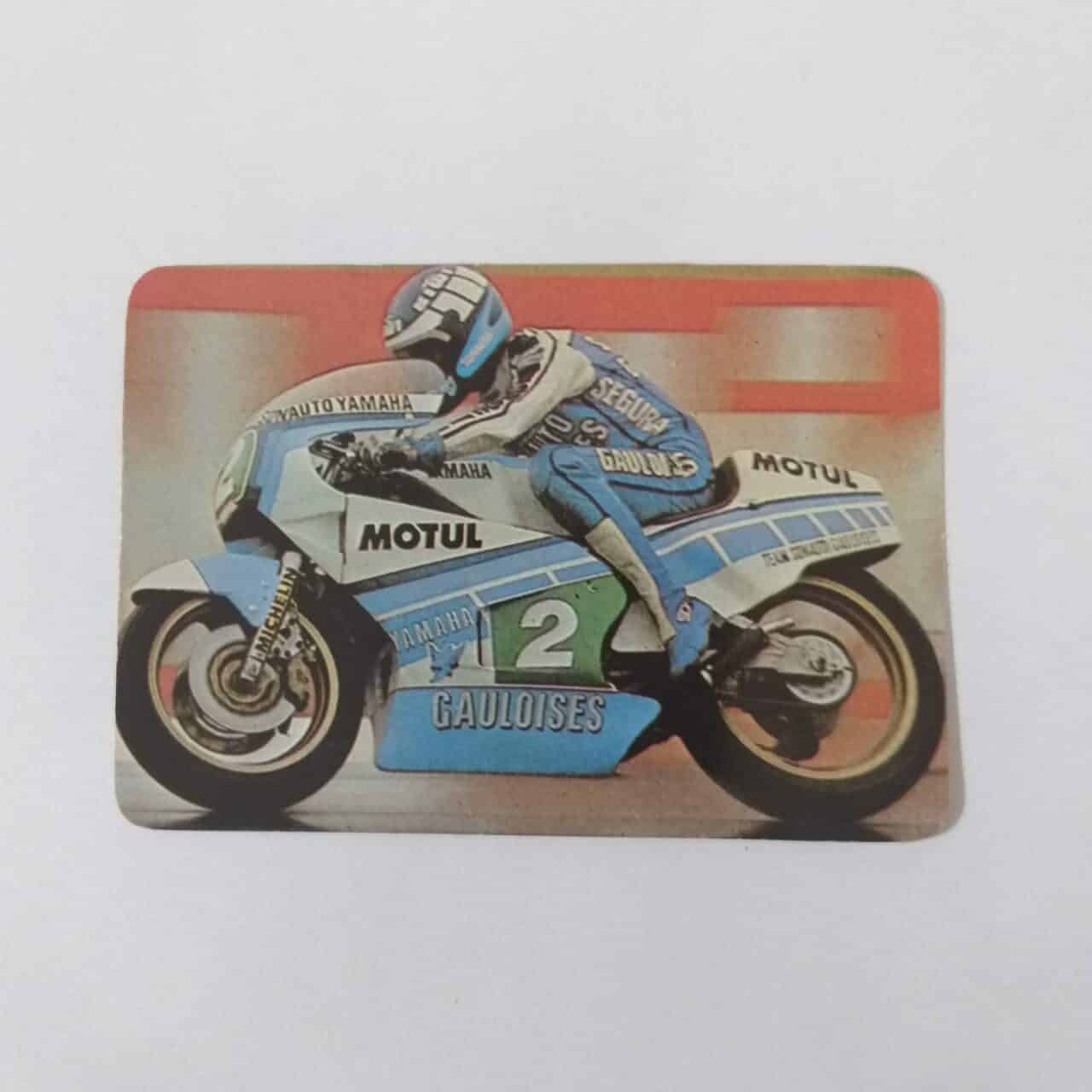 Calendário de Bolso (Tema Motovelocidade) Ano 1988 - Calendário Estrangeiro (Portugal)
