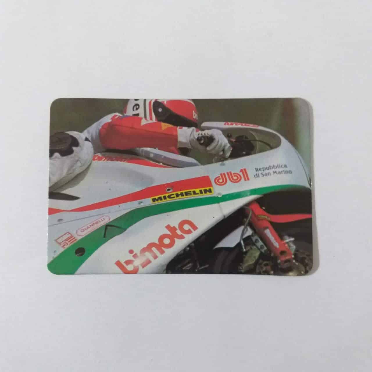 Calendário de Bolso (Tema Motovelocidade) Ano 1988 - Calendário Estrangeiro (Portugal)