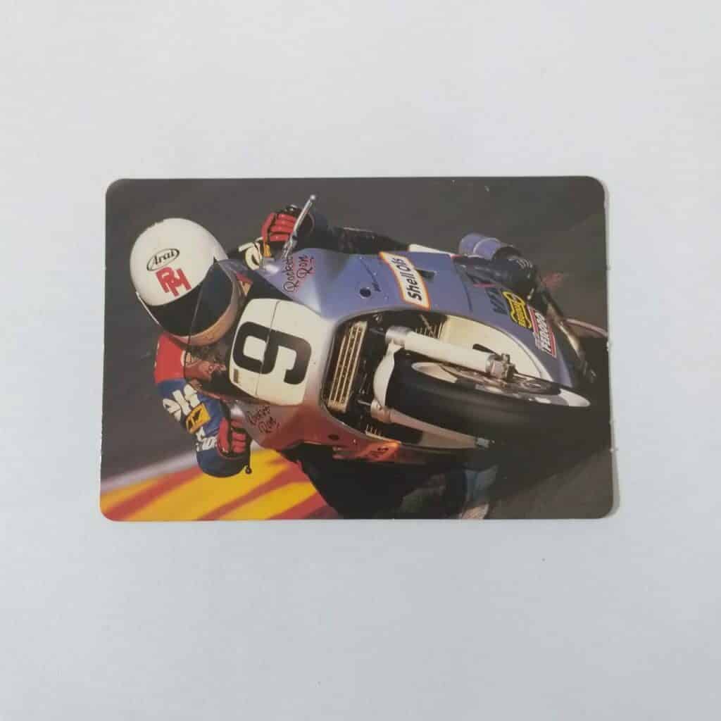 Calendário de Bolso (Tema Motovelocidade) Ano 1990 - Calendário Estrangeiro (Espanha)