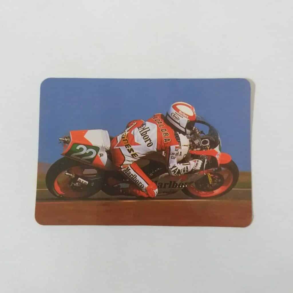 Calendário de Bolso (Tema Motovelocidade) Ano 1996