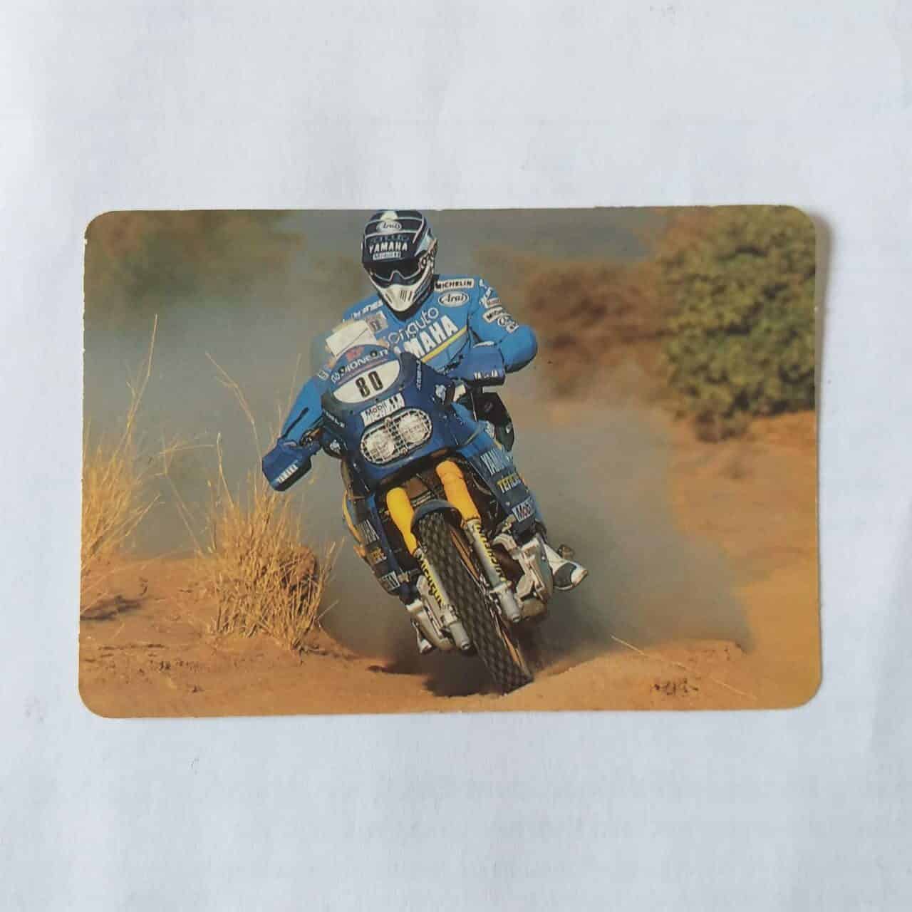 Calendário de Bolso (Tema Off Road / Rali) Ano 1991 - Calendário Estrangeiro (Portugal)