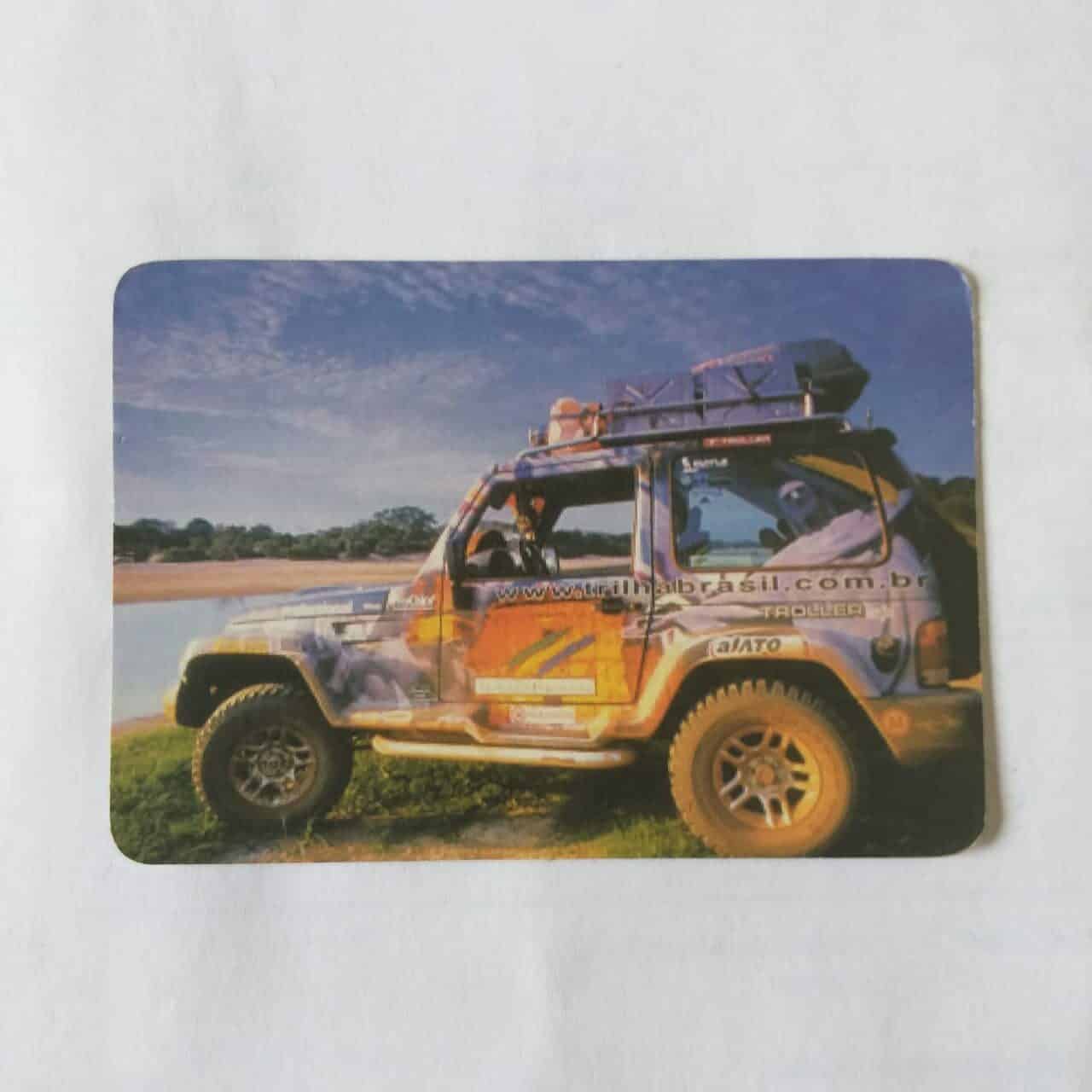 Calendário de Bolso (Tema Off Road / Rali) Ano 2007