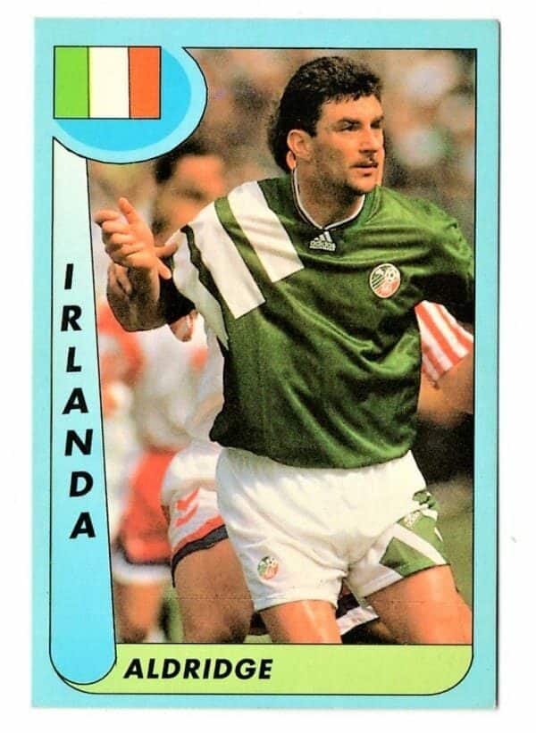 | Casa do Colecionador Card Copa Do Mundo de Futebol 1994 - Multi Editora - N° 192 - Irlanda - Aldrige