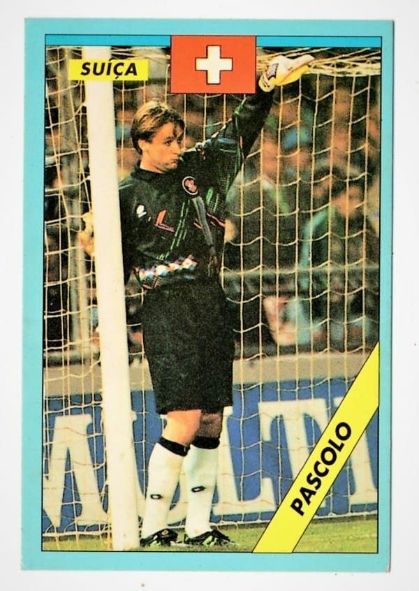 | Casa do Colecionador Card Copa Do Mundo de Futebol 1994 - Multi Editora - N° 290 - Suiça - Pascolo