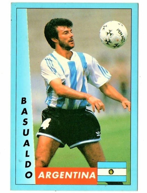 | Casa do Colecionador Card Copa Do Mundo de Futebol 1994 - Multi Editora - N° 53 - Argentina - Basualdo