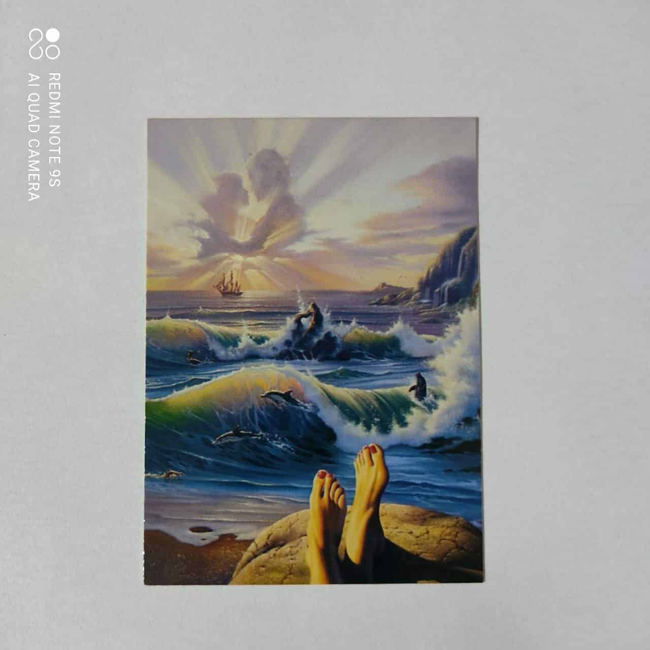 | Casa do Colecionador Card Jim Warren - Série 2 - More Beyond Bizarre - Nº 56 - On a Clear Day (1994)