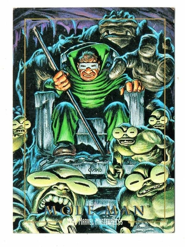 | Casa do Colecionador Card Skybox - Marvel MasterPieces 1992 - Nº 52 Mole Man