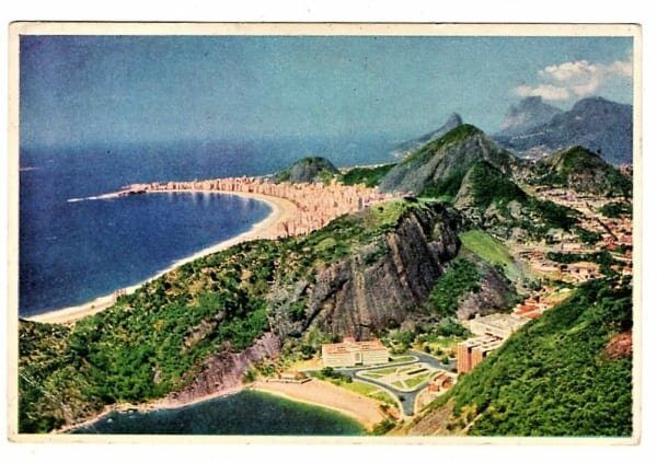 | Casa do Colecionador Cartao Foto Postal Rio de Janeiro - Praia Vermelha e Zona Sul - Anos 60