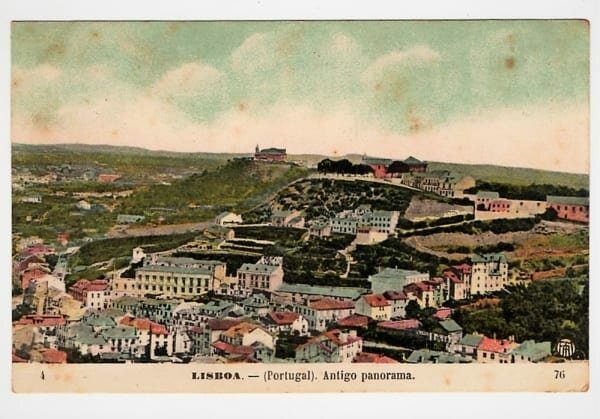| Casa do Colecionador Cartao Postal Antigo - Portugal - Lisboa - Antigo Panorama - Anos 1900