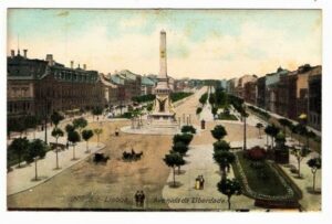 Cartao Postal Antigo - Portugal - Lisboa - Avenida da Liberdade - Anos 1900