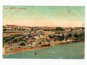 Cartao Postal Antigo - Portugal - Porto - Vista Parcial - Anos 1900