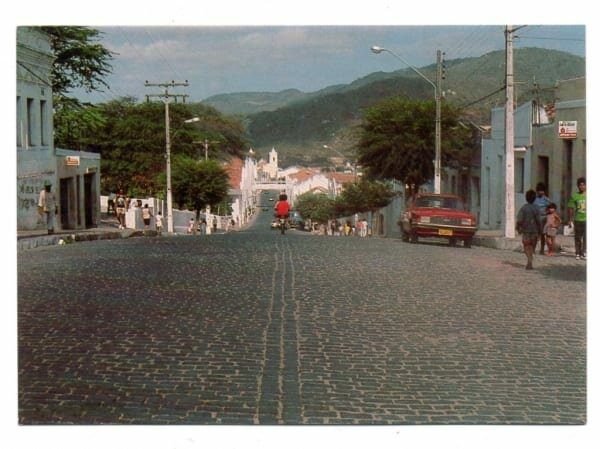 | Casa do Colecionador Cartao Postal - Avenida Dr Joaquim de Brito - Pesqueira - Pernambuco - Anos 1970 - Cluposil