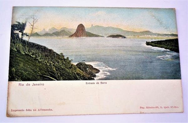 Cartao Postal Entrada Da Barra Rio De Janeiro( RJ ) - Anos 1910