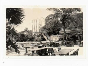 Cartão Postal - Guaruja - SP - Piscina do Grande Hotel - Anos 50