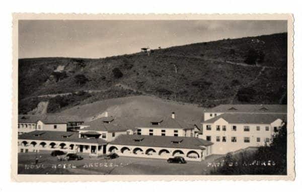 Cartao Postal Hotel Arcozelo - Pati Do Alferes - RJ - Anos 40