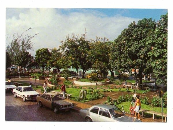 Cartao Postal - Praça Luz Pereira Lima - Arapiraca - Alagoas - Anos 1970 - Cluposil
