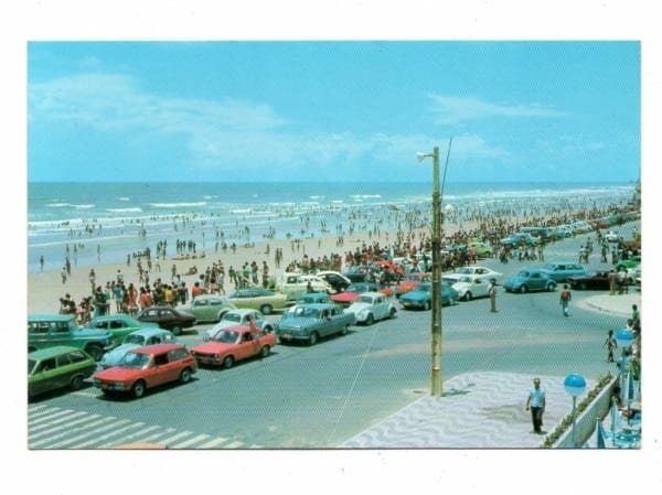 Cartao Postal - Praia de Atalaia - Aracajú - Sergipe - Anos 1970 - Paraná Cart ( 2 )