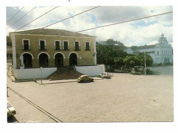 Cartao Postal - Prefeitura Municipal - Cachoeira - Bahia - Anos 1970 - Cluposil