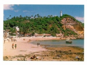 Cartao Postal - Primeira Parinha e Morro de São Paulo - Valença - Bahia - Anos 1970 - Cluposil