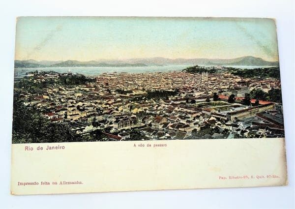 Cartao Postal Rio De Janeiro A Voo De Passaro - Anos 20