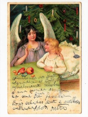 Cartao Postal Sacro - Religioso - Anos 10 - ( 4 )