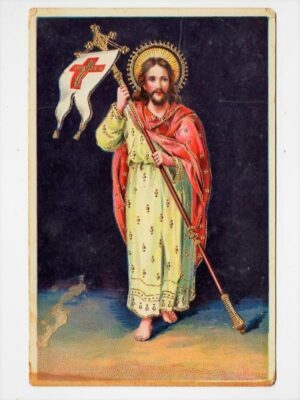 Cartao Postal Sacro - Religioso - Jesus Cristo - Anos 30