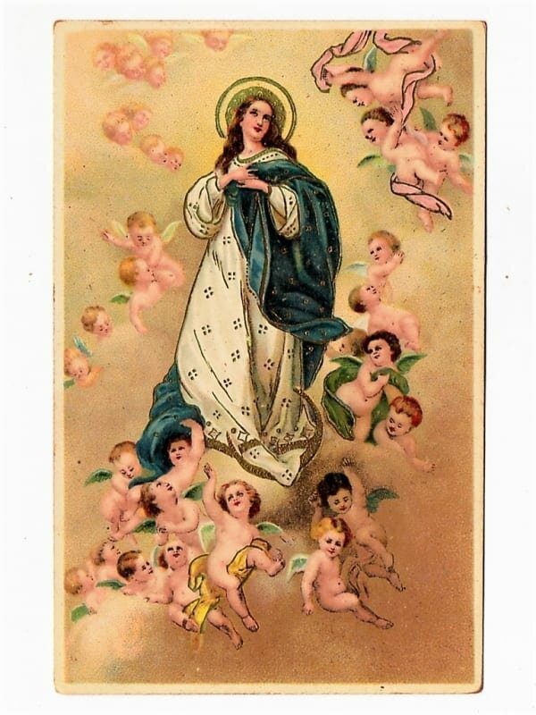 | Casa do Colecionador Cartao Postal Sacro - Religioso - Santa Catolica ( 8 ) - Anos 20