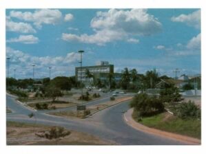 Cartao Postal - Vista Panoramica do Hotel do Grande Rio - Petrolina - Pernambuco - Anos 1970 - Cluposil