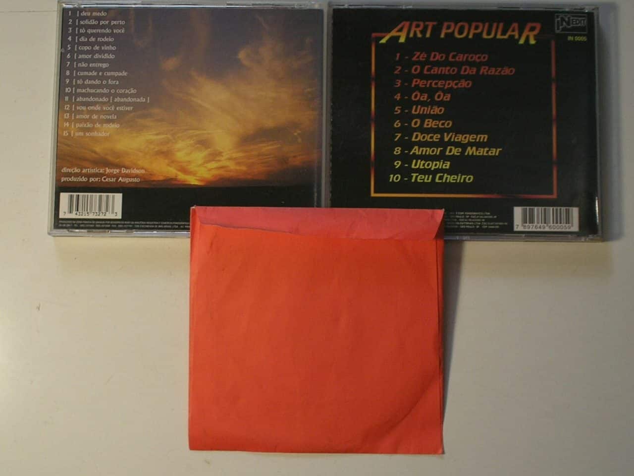 | Casa do Colecionador Coleção 3 CD's - Grandes Sucessos da época / Leando e Leonardo / Art Popular / Seu Jorge