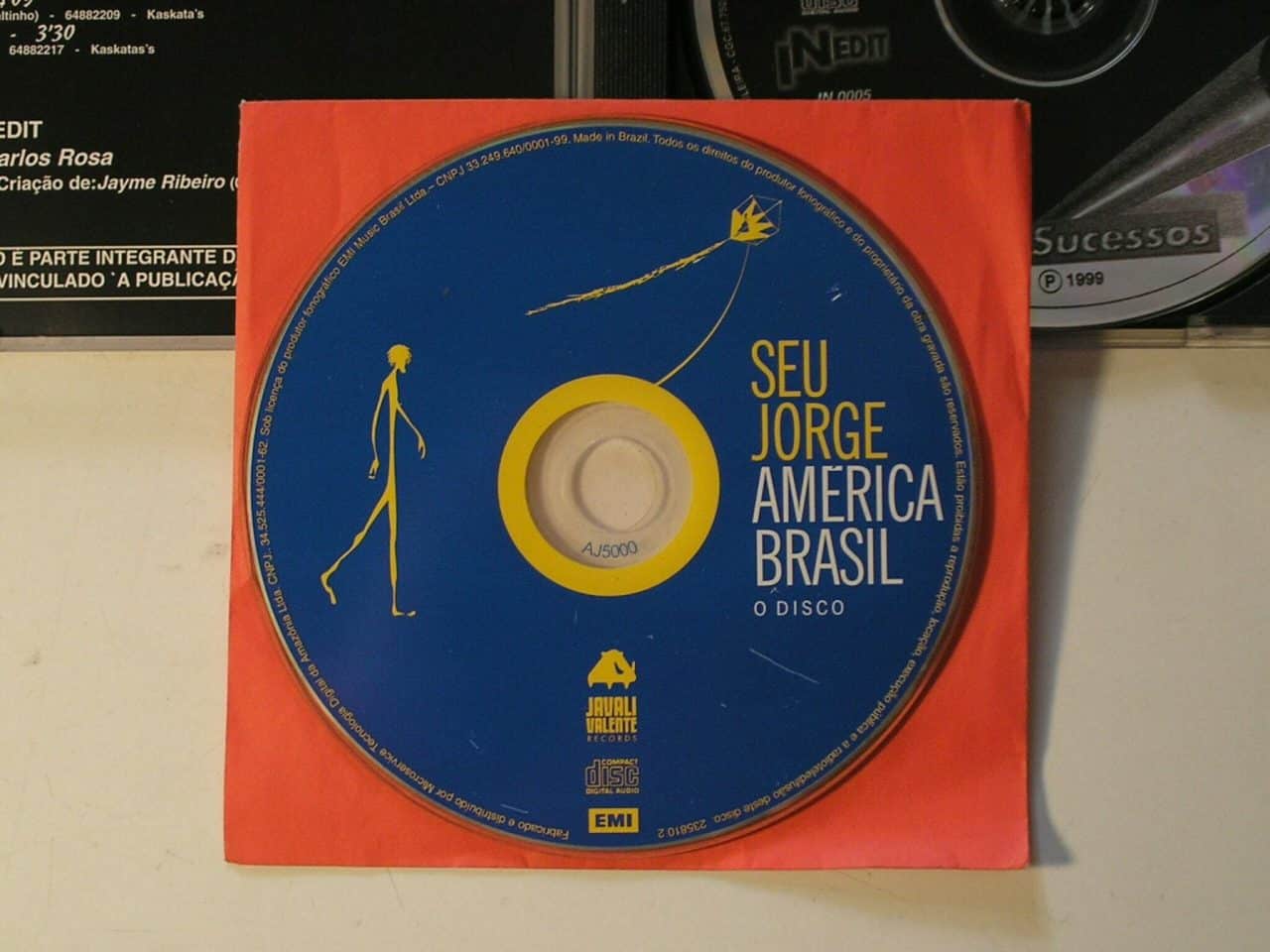 | Casa do Colecionador Coleção 3 CD's - Grandes Sucessos da época / Leando e Leonardo / Art Popular / Seu Jorge