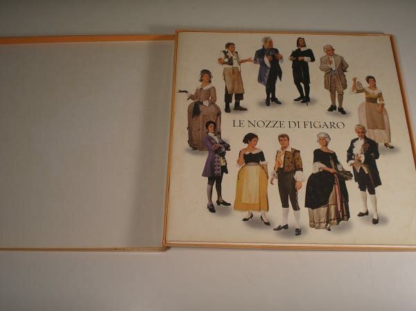 | Casa do Colecionador Coleção 4 discos Musica Clássica Wolgang Amadeus Mozart, Karl bohm - Lenozze Di Figaro / Made in Germany / Perfeito estado