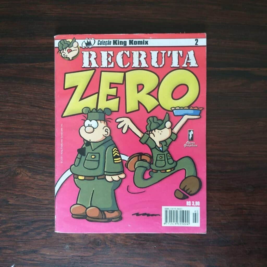 Coleção King Komix Nº 02 - Recruta Zero - Setembro 2001 (HQ/Gibi)