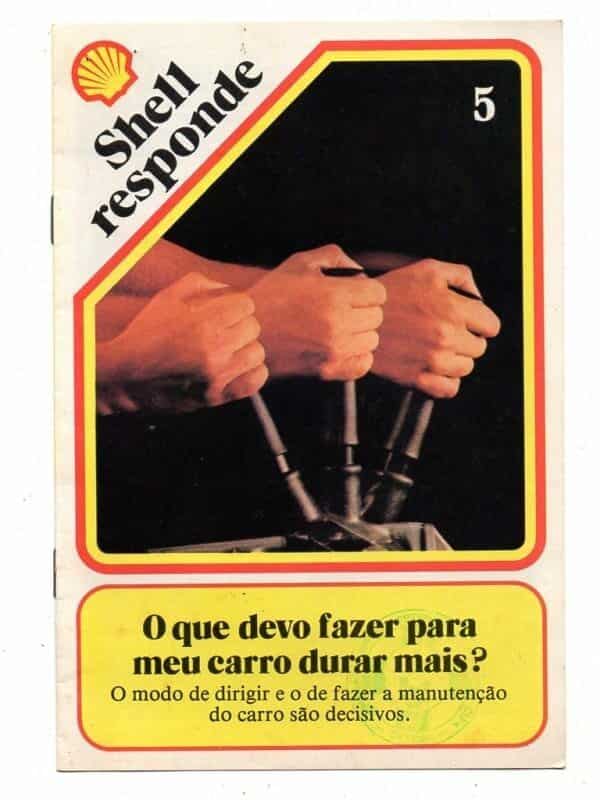 | Casa do Colecionador Coleção Shell Responde - Nº 5 - Anos 80 - O que devo fazer para meu carro durar mais ?