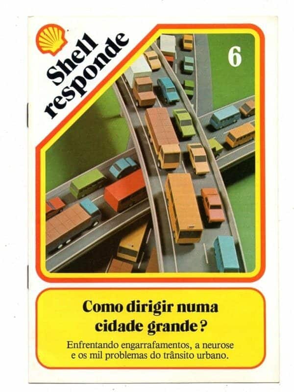 | Casa do Colecionador Coleção Shell Responde - Nº 6 - Anos 80 - Como dirigir numa cidade grande ?