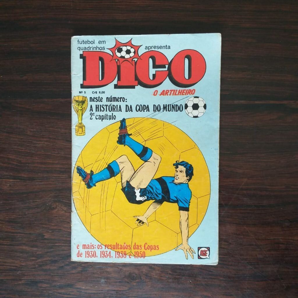 Dico O Artilheiro N° 05 (Editora Rio Gráfica - RGE) Fevereiro 1978 (HQ/Gibi)