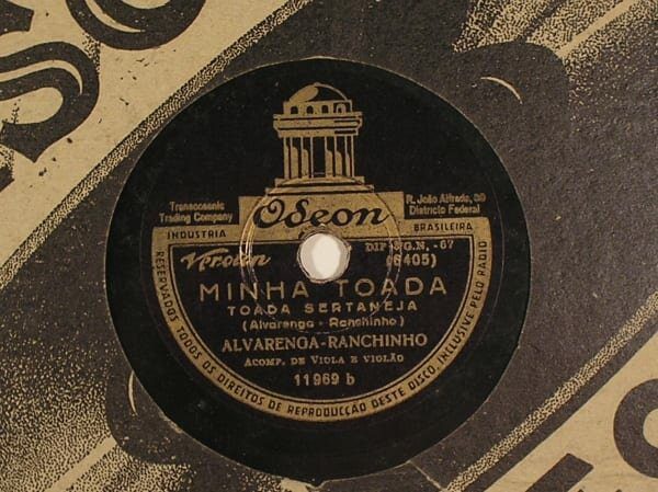 | Casa do Colecionador Disco Antigo Alvarenga e Ranchinho / Minha toada e Moda dos Cantores