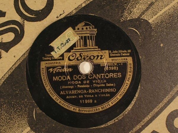 | Casa do Colecionador Disco Antigo Alvarenga e Ranchinho / Minha toada e Moda dos Cantores