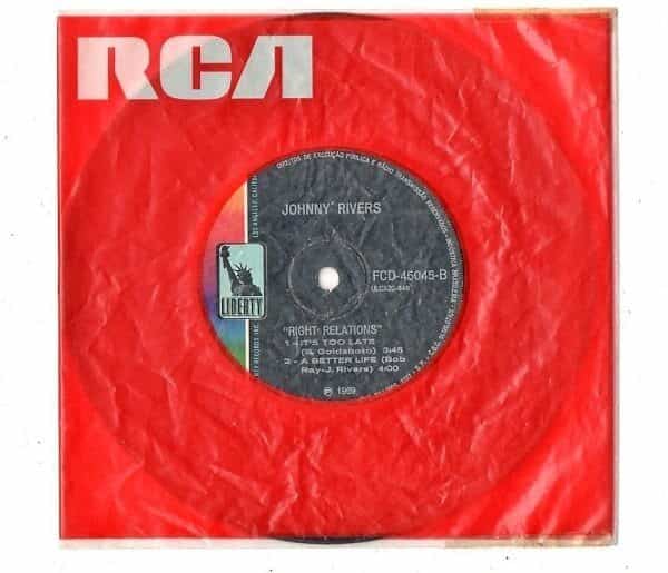 | Casa do Colecionador Disco - Compacto Duplo - Johnny Rivers - California Dreamin - Vinil - Anos 60