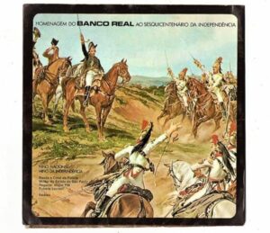 Disco - Compacto Duplo Promocional - Hino Nacional do Brasil - Banco Real - Vinil - Anos 70