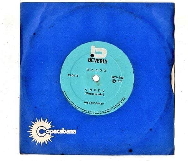 | Casa do Colecionador Disco - Compacto Simples - Wando - Moça - Vinil - Anos 70