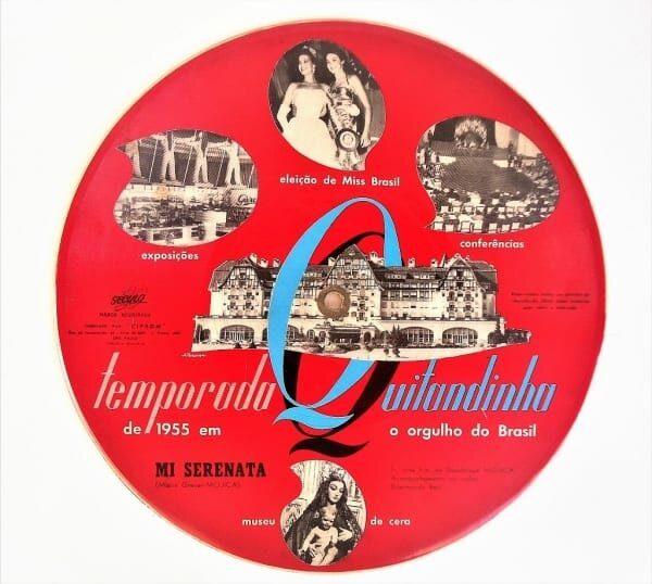 | Casa do Colecionador Disco Picture - Ave Maria - Dilermando Reis - Mojica - 1955 - XXXXVI Congresso Eucaristico Internacional