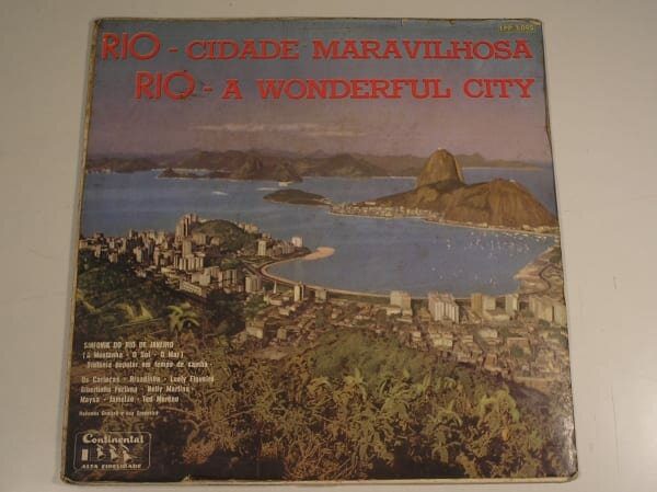 | Casa do Colecionador Disco Vinil - Rio Cidade Maravilhosa com o Hino do Rio de Janeiro Cidade Maravilhosa com Risadinha e Jamelão