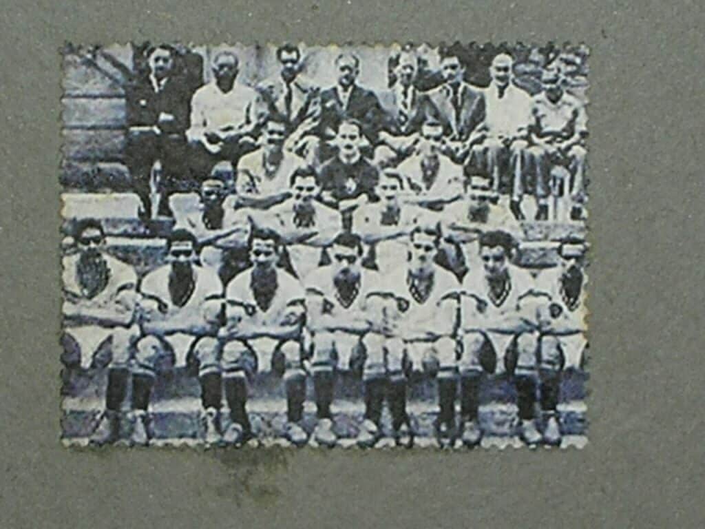 | Casa do Colecionador Fluminense F.c - Cartela com Selo Campeão Fluminense Campeão Carioca De 1946 / O diario da noite fazia sorteios e premiava. / Raríssimo exemplar