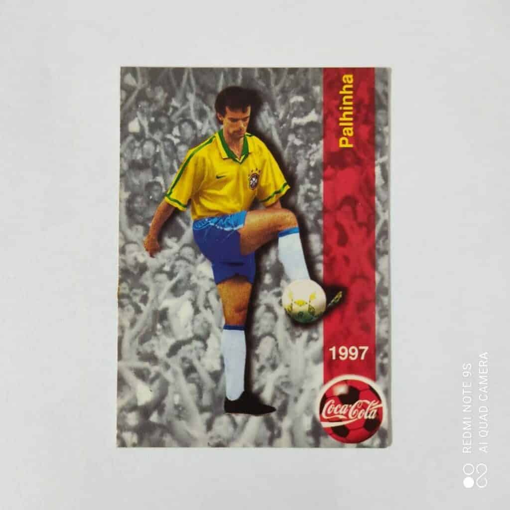 Futcard Coca Cola - Panini - Seleção Brasileira - Copa América 1997 Nº 39 - Palhinha